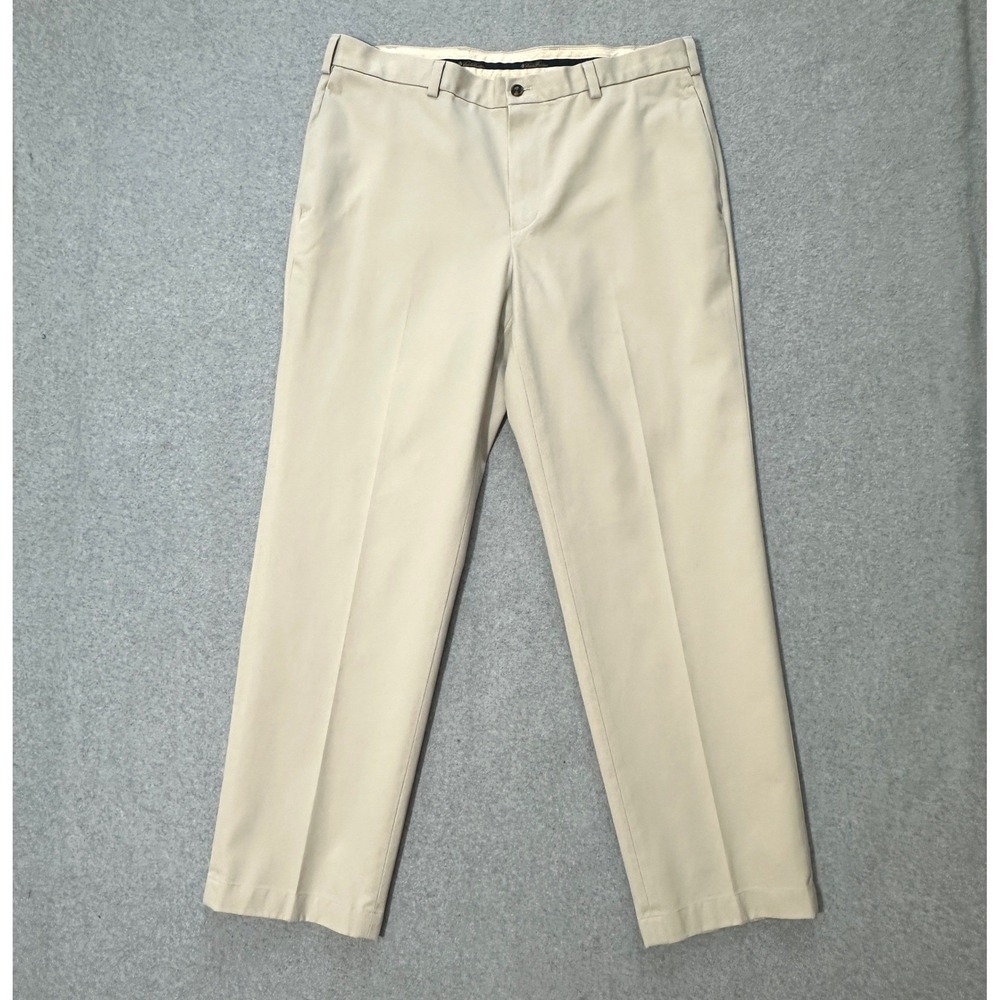 Brooks Brothers Mens Pants 38x30 Advantage Chino Clark Khaki Tan Classic Preppy